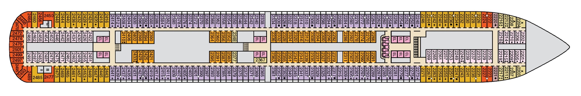 Deck 2 - Main plan